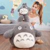 20 70cm Giant Plush Totoro Toys Cartoon Tonari no Totoro Plush Pillow Lovely Stuffed Dolls for 3 - Studio Ghibli Merch