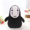 20cm Spirited Away Faceless Man No Face Plush Toy Doll Miyazaki Hayao No Face Ghost Plush 4 - Studio Ghibli Merch