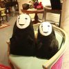 40 60cm Funny Spirited Away Faceless Man No Face Plush Toys No Face Ghost Kaonashi Stuffed 1 - Studio Ghibli Merch