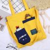 Anime Kiki s Delivery Service canvas shoulder bag Large Capacity Handbags Women Bags Lady Tote Shopping 2 - Studio Ghibli Merch