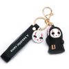 Anime Spirited Away Kawaii Keychain Cartoon Faceless Man Pendant Key Rings Lanyard Women Bag Toys Doll 3 - Studio Ghibli Merch