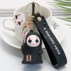 Anime Spirited Away Kawaii Keychain Cartoon Faceless Man Pendant Key Rings Lanyard Women Bag Toys Doll 5 - Studio Ghibli Merch