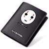 Anime Spirited Away No Face Mask Cosplay Printing Long Short Wallet PU Leather Coin Purse Cartoon 1 - Studio Ghibli Merch