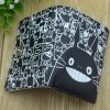 Anime Tonari no Totoro Black Short Coin Purse My Neighbor Totoro Pocket Purse with Interior Zipper 1 - Studio Ghibli Merch