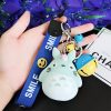 Charm Plush Totoro Keychain Totoro Bell Lovely Anime Cat Doll Bag Purse Soft Pendant Key Ring 3 - Studio Ghibli Merch