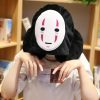 Creative Funny Spirited Away Movie Faceless Man No Face Plush Toy Ghost Kaonashi Stuffed U Shape 3 - Studio Ghibli Merch