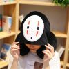 Creative Funny Spirited Away Movie Faceless Man No Face Plush Toy Ghost Kaonashi Stuffed U Shape 4 - Studio Ghibli Merch