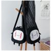 Cute Cartoon No Face Man Plush Messenger Bag Spirited Away Cosplay Anime Plush Bag Dolls Adjustable 3 - Studio Ghibli Merch