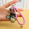 Cute My Neighbor Totoro Doll Keychain Chinchilla Keyrings Pendant fit Bag Charms Purse Accessory for Miyazaki 2 - Studio Ghibli Merch