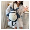 Cute Totoro Plush Backpack Kawaii Sanrio Cinnamoroll Kuromi Bag Cartoon Shoulder Bags Fashion Plushie Toy for 3 - Studio Ghibli Merch