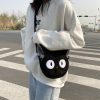 Japanese Style Kawaii Bag Women Cartoon Plush Shoulder Bag for Women 2023 New Crossbody Bag Small - Studio Ghibli Merch