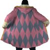 Jenkins Pendragon HMC Ghibli AOP Hooded Cloak Coat NO HOOD Mockup - Studio Ghibli Merch