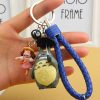 Miyazaki Hayao Animated Film My Neighbor Lovely Totoro Keychain Totoro PVC Doll Keyrings Charms Bag Backpack 4 - Studio Ghibli Merch