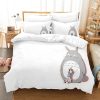 Miyazaki Hayao Spirited Away Bedding Set Quilt Totoro Studio Ghibli Duvet Cover Comforter Bedclothes Children Kid 6 - Studio Ghibli Merch