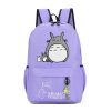 My Neighbor Totoro Backpack 3D Printing Travel Softback Women Mochila School Book Student Space Notebook Girls 3 - Studio Ghibli Merch