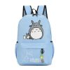 My Neighbor Totoro Backpack 3D Printing Travel Softback Women Mochila School Book Student Space Notebook Girls 4 - Studio Ghibli Merch