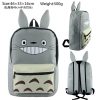 My Neighbor Totoro With Ears Smile Teeth Anime Cartoon Nylon Backpacks Messenger School Bag Rucksack 1 - Studio Ghibli Merch