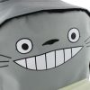 My Neighbor Totoro With Ears Smile Teeth Anime Cartoon Nylon Backpacks Messenger School Bag Rucksack 4 - Studio Ghibli Merch