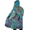 Mythical Spirited Away Studio Ghibli AOP Hooded Cloak Coat SIDE Mockup - Studio Ghibli Merch