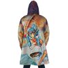 Nausicaa SG AOP Hooded Cloak Coat BACK Mockup - Studio Ghibli Merch