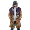 Nausicaa SG AOP Hooded Cloak Coat FRONT Mockup - Studio Ghibli Merch