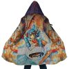 Nausicaa SG AOP Hooded Cloak Coat MAIN Mockup - Studio Ghibli Merch