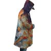 Nausicaa SG AOP Hooded Cloak Coat RIGHT Mockup - Studio Ghibli Merch