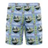 Nausicaa SG Hawaiian Shorts BACK Mockup - Studio Ghibli Merch