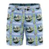 Nausicaa SG Hawaiian Shorts FRONT Mockup Knot - Studio Ghibli Merch