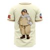 Porco Rosso SG AOP Baseball Jersey BACK Mockup - Studio Ghibli Merch