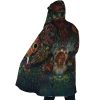 Princess Mononoke SG AOP Hooded Cloak Coat SIDE Mockup - Studio Ghibli Merch