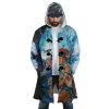 Raging Princess Mononoke SG AOP Hooded Cloak Coat FRONT Mockup - Studio Ghibli Merch