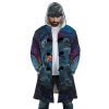 Sea Creatures Ponyo SG AOP Hooded Cloak Coat FRONT Mockup - Studio Ghibli Merch