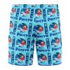 Sea Creatures Ponyo Studio Ghibli Hawaiian Shorts BACK Mockup - Studio Ghibli Merch