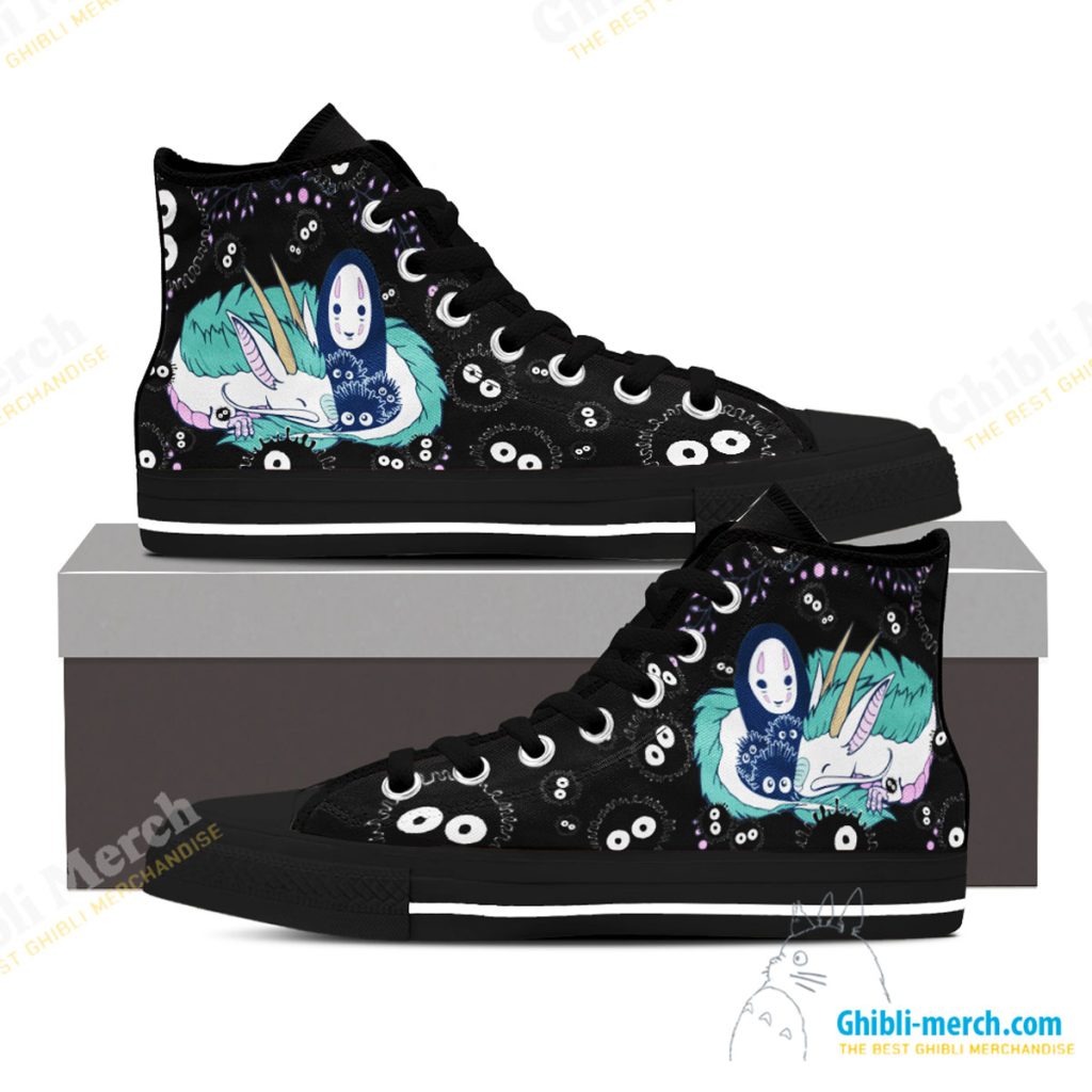 Spirited Away Free Your Spirit Converse Shoes - Studio Ghibli Merch