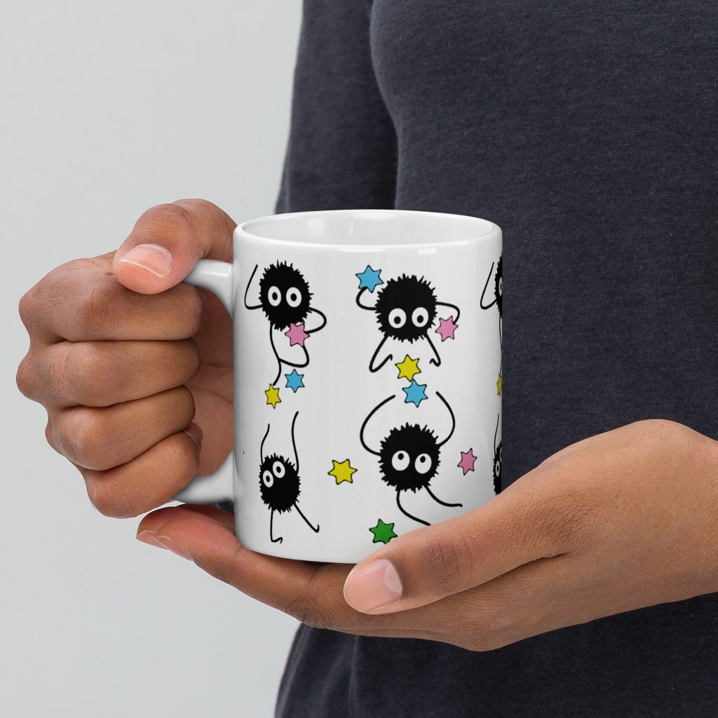 Spirited Away Inspired Soot Coffee Mug 13 - Studio Ghibli Merch