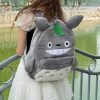 Studio Ghibli Anime Spirited Away My Neighbor Totoro Plush Backpack Baby Soft Totoro School Bag Kids - Studio Ghibli Merch