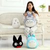 Studio Ghibli Cute Totoro Plush Pillow Stuffed Kiki Totoro Toy Japanese Anime Figure Soft Doll Home - Studio Ghibli Merch