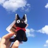 Studio Ghibli Hayao Miyazaki Kiki s Delivery Service Black JiJi Plush Toy Cute Mini Black Cat 5 - Studio Ghibli Merch