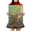 TIE LER Hayao Miyazaki Anime Movie Poster Cartoon Does Retro Nostalgia Kraft Paper Poster Cafe Bar - Studio Ghibli Merch