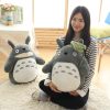 Totoro Plush Toy Cute Plush Cat Japanese Anime Figure Doll Plush Totoro With Lotus Leaf Kids 6 - Studio Ghibli Merch