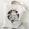 Totoro Tote Bag Japanese Anime Printing Shopping Bags for Women Resuable HandBags Harajuku Large Capacity Female 17 - Studio Ghibli Merch