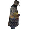 Trippy Grave of the Fireflies SG AOP Hooded Cloak Coat RIGHT Mockup - Studio Ghibli Merch