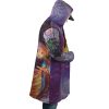 Trippy Howls Moving Castle SG AOP Hooded Cloak Coat RIGHT Mockup - Studio Ghibli Merch