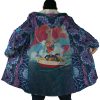 Trippy Ponyo SG AOP Hooded Cloak Coat NO HOOD Mockup - Studio Ghibli Merch