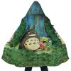 TrippyMy Neighbor Totoro SG AOP Hooded Cloak Coat MAIN Mockup - Studio Ghibli Merch