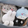 a bag of totoro plush toys 8 pcs plush my neighbour totoro soft doll stuffed cartoon 3 - Studio Ghibli Merch