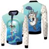 chihiro ogino cuddle nigihayami kohaku nushi haku for spirited away studio ghibli fan fleece bomber jacketcwl7e - Studio Ghibli Merch