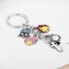 ghibli keychain Anime Periphery New Totoro Keychain Cartoon Doll Pendant Car Keychain Pendant Lady Bag Charm 1 - Studio Ghibli Merch