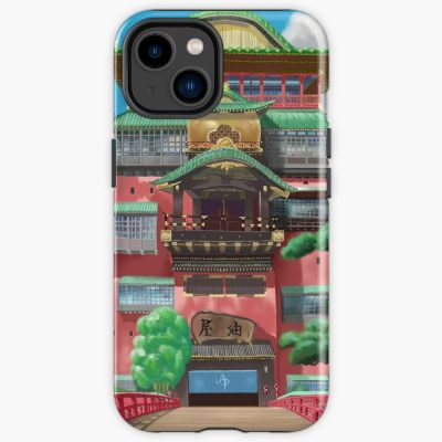 Bathhouse Spirited Away Digital Art Iphone Case Official Studio Ghibli Merch
